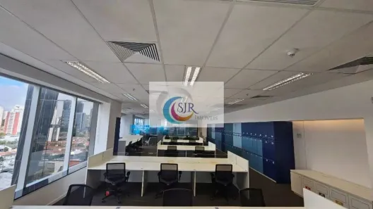 Sala Comercial para alugar, 883m² no Vila São Francisco (Zona Sul), São Paulo