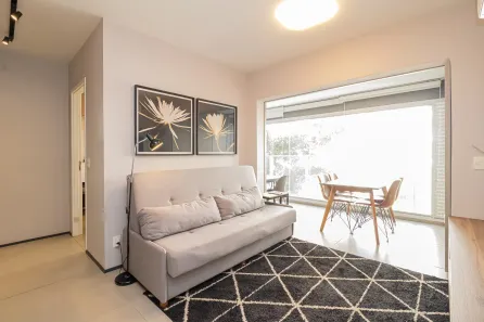 Apartamento com 1 Quarto para venda ou aluguel, 41m² no Indianópolis, São Paulo