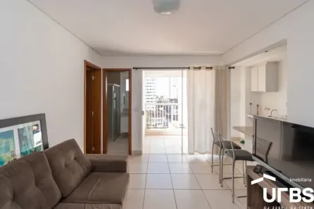 Apartamento com 1 Quarto para alugar, 43m² no Jardim Goiás, Goiânia
