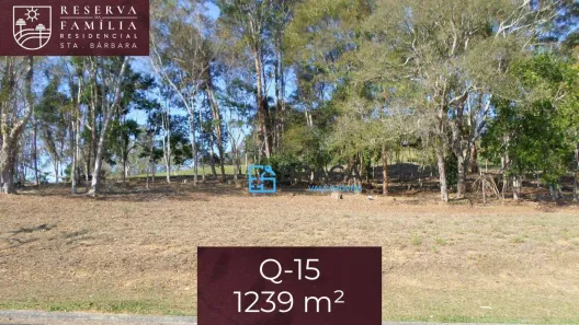 Lote/Terreno à venda, 1239m² no Recanto Santa Barbara, Jambeiro