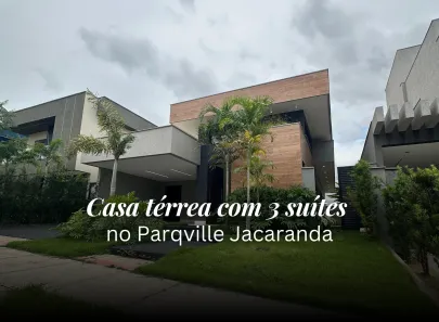 Casa de Condomínio com 3 Quartos à venda, 161m² no Residencial Parqville Jacarandá, Aparecida de Goiânia