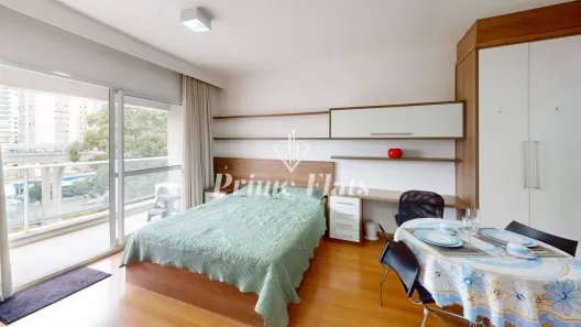 Flat com 1 Quarto à venda, 37m² no Brooklin Paulista, São Paulo