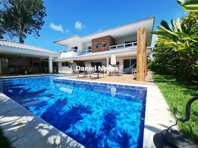 Casa de Condomínio com 4 Quartos à venda, 504m² no Busca Vida (Abrantes), Camaçari