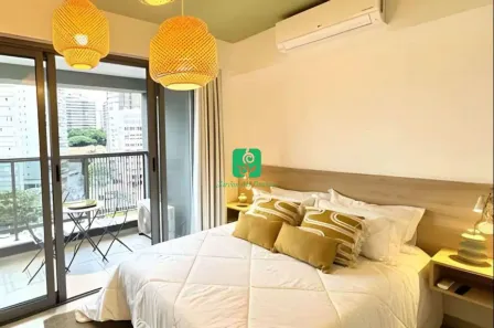 Apartamento com 1 Quarto para alugar, 23m² no Sumarezinho, São Paulo