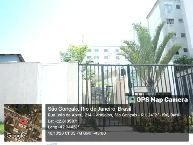 Apartamento com 2 Quartos à venda, 47m² no Monjolos, São Gonçalo