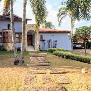 Casa com 4 Quartos para alugar, 450m² no Condomínio Fechado Village Haras São Luiz II, Salto