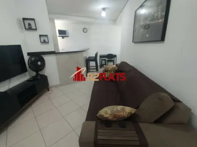 Flat com 1 Quarto para alugar, 33m² no Indianópolis, São Paulo
