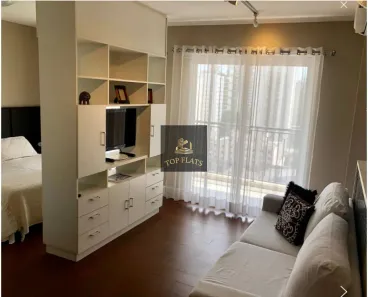 Flat com 1 Quarto para alugar, 48m² no Vila Nova Conceição, São Paulo