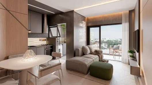 Apartamento com 1 Quarto à venda, 30m² no Água Verde, Curitiba