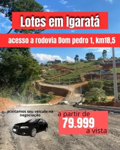 Lote/Terreno à venda, 600m² no Recanto das Águas, Igaratá