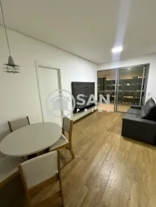 Apartamento com 1 Quarto para alugar, 55m² no Santo Amaro, São Paulo