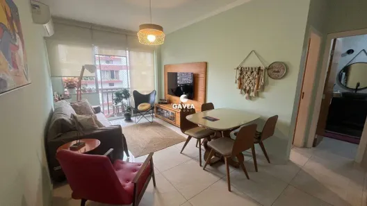 Apartamento com 1 Quarto à venda, 52m² no Itararé, São Vicente