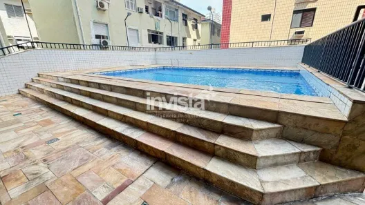 Apartamento com 1 Quarto para alugar, 112m² no Pompéia, Santos