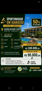 Apartamento com 1 Quarto à venda, 42m² no Bela Vista, Igarassu