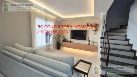 Casa de Condomínio com 3 Quartos à venda, 180m² no Jardim Panorama, Indaiatuba