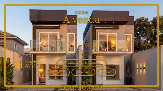 Casa com 3 Quartos à venda, 110m² no Residencial Centro da Serra, Serra