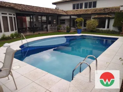 Casa de Condomínio com 5 Quartos para venda ou aluguel, 600m² no Jardim Acapulco, Guarujá