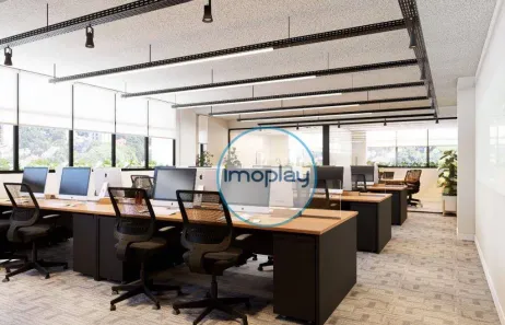 Sala Comercial para alugar, 98m² no Cidade Monções, São Paulo