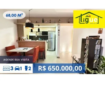 Apartamento com 3 Quartos à venda, 68m² no Vila Butantã, São Paulo
