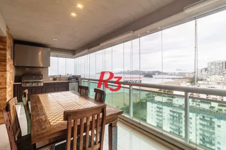 Apartamento com 4 Quartos à venda, 360m² no Gonzaga, Santos