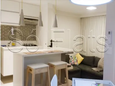 Flat com 1 Quarto à venda, 49m² no Cidade Monções, São Paulo