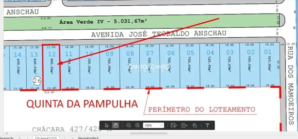 Lote/Terreno à venda, 600m² no Jardim Belo Horizonte, Sinop