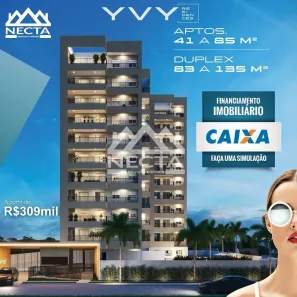 Apartamento com 1 Quarto à venda, 41m² no Balneário Gardem Mar, Caraguatatuba