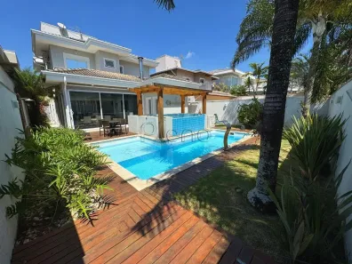 Casa de Condomínio com 3 Quartos para alugar, 217m² no Swiss Park, Campinas