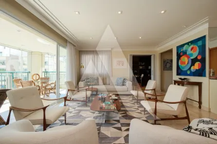Apartamento com 3 Quartos para alugar, 191m² no Jardim Paulista, São Paulo
