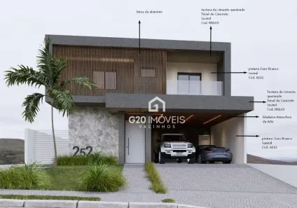 Casa de Condomínio com 3 Quartos à venda, 233m² no Swiss Park, Campinas