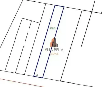 Lote/Terreno à venda, 200m² no Vila Alzira, Santo André