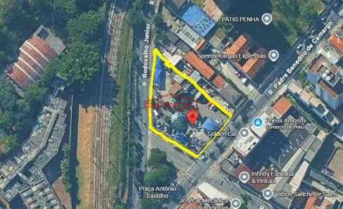 Lote/Terreno para alugar, 2200m² no Penha de França, São Paulo