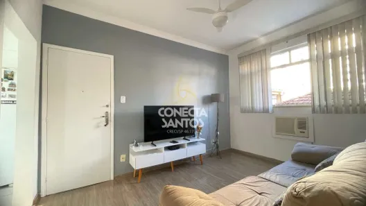 Apartamento com 2 Quartos à venda, 60m² no Embaré, Santos