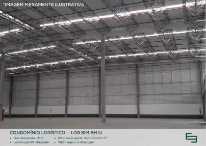 Galpão/Depósito/Armazém para alugar, 1855m² no Indústrias I (Barreiro), Belo Horizonte