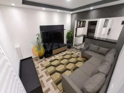 Casa de Condomínio com 1 Quarto à venda, 46m² no Balneário Gardem Mar, Caraguatatuba