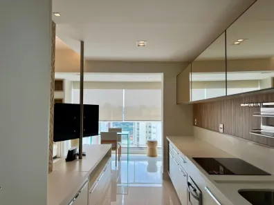 Apartamento com 1 Quarto para alugar, 38m² no Brooklin Paulista, São Paulo