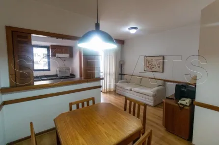 Flat com 1 Quarto para alugar, 43m² no Cerqueira César, São Paulo