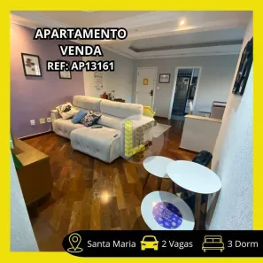 Apartamento com 3 Quartos à venda, 90m² no Santa Maria, São Caetano do Sul