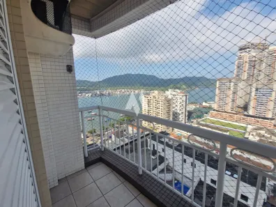 Apartamento com 3 Quartos para alugar, 199m² no Ponta da Praia, Santos