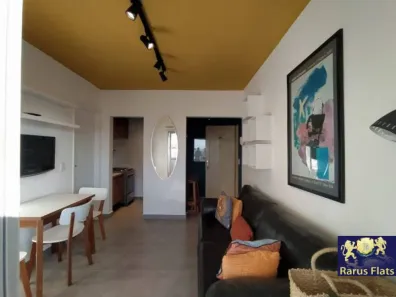 Flat com 1 Quarto para alugar, 37m² no Morro dos Ingleses, São Paulo