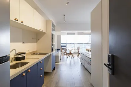 Kitnet com 1 Quarto à venda, 27m² no Indianópolis, São Paulo