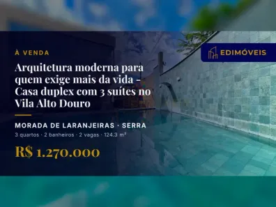 Casa com 3 Quartos à venda, 143m² no Morada de Laranjeiras, Serra