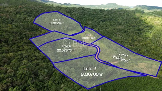 Lote/Terreno à venda, 141367m² no , Benedito Novo