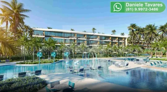 Apartamento com 1 Quarto à venda, 44m² no Praia dos Carneiros, Tamandaré