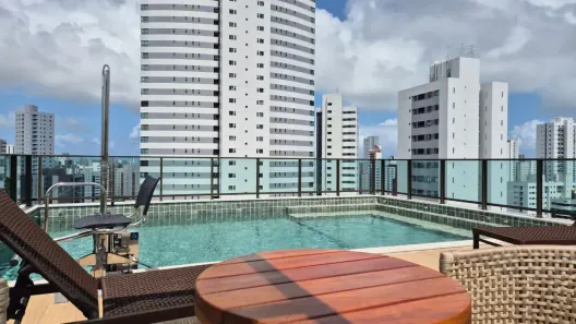Apartamento com 1 Quarto para alugar, 28m² no Torre, Recife