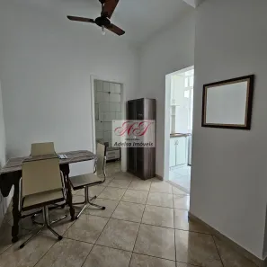 Apartamento com 1 Quarto para alugar, 35m² no José Menino, Santos