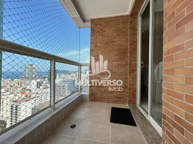 Apartamento com 2 Quartos para alugar, 92m² no Gonzaga, Santos