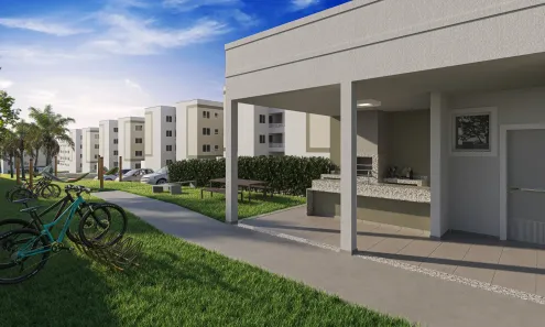 Apartamento com 2 Quartos à venda, 44m² no Parque das Nações, Aparecida de Goiânia