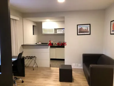 Flat com 1 Quarto para alugar, 35m² no Itaim Bibi, São Paulo
