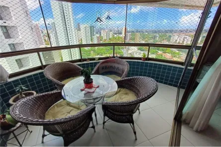 Apartamento com 4 Quartos à venda, 122m² no Casa Forte, Recife
